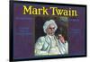 Tustin, California, Mark Twain Brand Citrus Label-Lantern Press-Framed Art Print