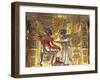 Tutankhamen a Ankhesenamen, Relief, C20 BC-null-Framed Photographic Print