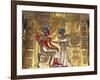 Tutankhamen a Ankhesenamen, Relief, C20 BC-null-Framed Photographic Print