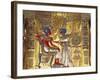 Tutankhamen a Ankhesenamen, Relief, C20 BC-null-Framed Photographic Print