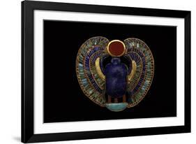 Tutankhamen, Scarab Pendant, Egyptian-null-Framed Photographic Print