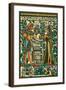 Tutankhamun and Ankhesenamun-null-Framed Art Print