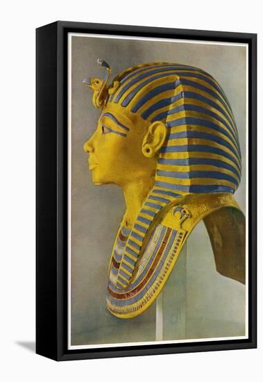 Tutankhamun Pharaoh Egyptian Ruler of the 18th Dynasty of Egypt 1361-52 Bc-null-Framed Stretched Canvas
