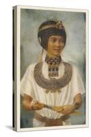 Tutankhamun Pharaoh-Winifred Brunton-Stretched Canvas