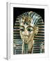 Tutankhamun's Funeral Mask in Solid Gold Inlaid with Semi-Precious Stones, Thebes, Egypt-Robert Harding-Framed Photographic Print