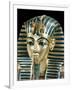 Tutankhamun's Funeral Mask in Solid Gold Inlaid with Semi-Precious Stones, Thebes, Egypt-Robert Harding-Framed Photographic Print