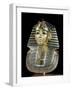 Tutankhamun's Funeral Mask in Solid Gold Inlaid with Semi-Precious Stones, Thebes, Egypt-Robert Harding-Framed Photographic Print