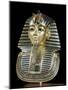 Tutankhamun's Funeral Mask in Solid Gold Inlaid with Semi-Precious Stones, Thebes, Egypt-Robert Harding-Mounted Photographic Print