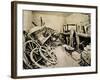 Tutankhamun's tomb, Valley of the Kings, Egypt, November, 1922-Harry Burton-Framed Photographic Print