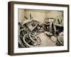 Tutankhamun's tomb, Valley of the Kings, Egypt, November, 1922-Harry Burton-Framed Photographic Print