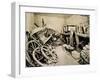 Tutankhamun's tomb, Valley of the Kings, Egypt, November, 1922-Harry Burton-Framed Photographic Print