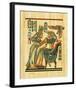 Tutankhamun with His Queen-null-Framed Art Print