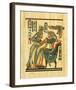 Tutankhamun with His Queen-null-Framed Art Print