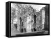 Tutbury Castle-J. Chettlburgh-Framed Stretched Canvas