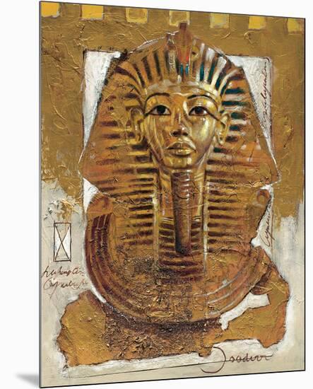 Tutenchamun's Mask-Joadoor-Mounted Premium Giclee Print