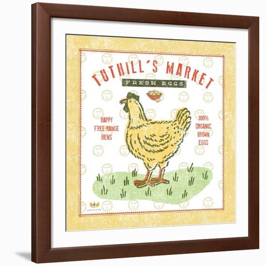 Tuthill Chicken-Sudi Mccollum-Framed Art Print