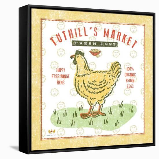 Tuthill Chicken-Sudi Mccollum-Framed Stretched Canvas