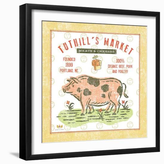 Tuthill Pig-Sudi Mccollum-Framed Art Print