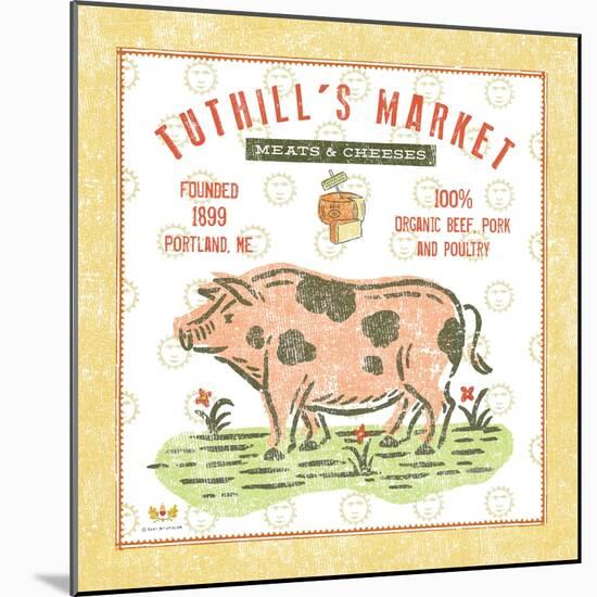 Tuthill Pig-Sudi Mccollum-Mounted Art Print