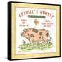 Tuthill Pig-Sudi Mccollum-Framed Stretched Canvas