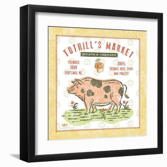 Tuthill Pig-Sudi Mccollum-Framed Art Print