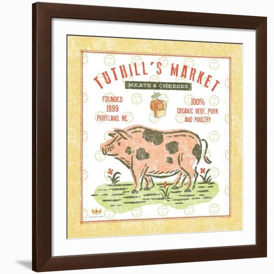 Tuthill Pig-Sudi Mccollum-Framed Art Print