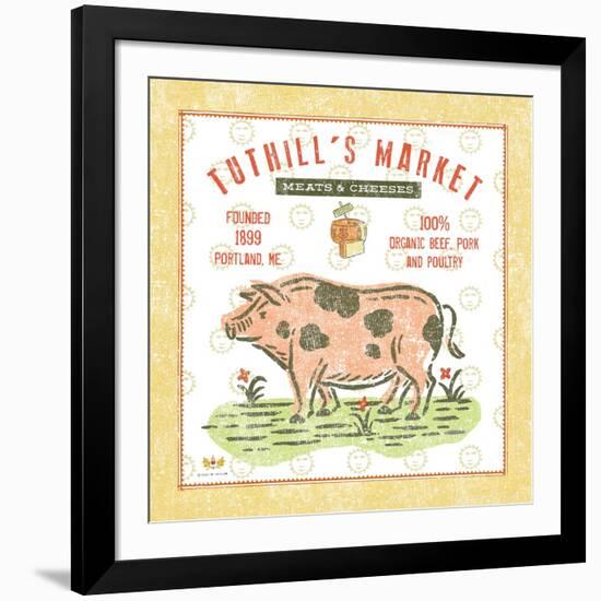 Tuthill Pig-Sudi Mccollum-Framed Art Print