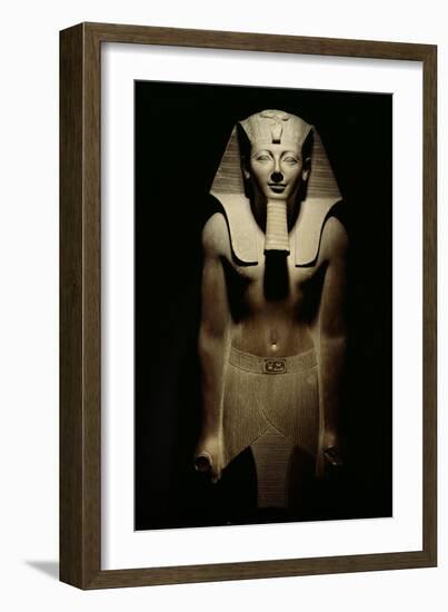 Tuthmosis III (circa 1490-39 BC) (Basalt)-null-Framed Giclee Print