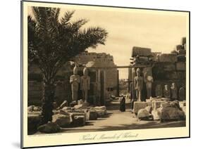 Tuthmosis III Memorial, Karnak-null-Mounted Art Print