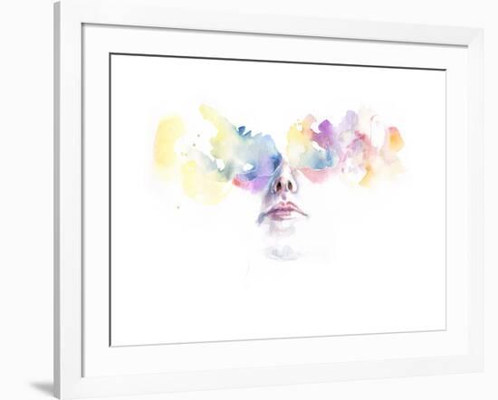 Tutta la Luce Negli Occhi-Agnes Cecile-Framed Art Print