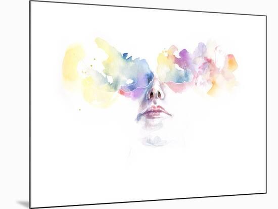 Tutta la Luce Negli Occhi-Agnes Cecile-Mounted Art Print