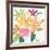 Tutti Frutti Floral II-June Vess-Framed Art Print