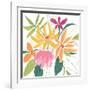 Tutti Frutti Floral II-June Vess-Framed Art Print