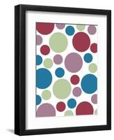 Tutti-frutti Spots-Denise Duplock-Framed Art Print