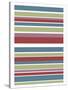 Tutti-frutti Stripes-Denise Duplock-Stretched Canvas