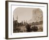 Tutucanula - El Capitan 3600 ft. Yosemite, California, 1861-Carleton Watkins-Framed Art Print