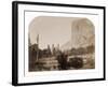 Tutucanula - El Capitan 3600 ft. Yosemite, California, 1861-Carleton Watkins-Framed Art Print