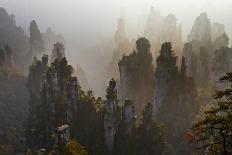 China, Hunan Province, Zhangjiajie National Forest Park-Tuul And Bruno Morandi-Framed Photographic Print