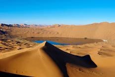 China, Inner Mongolia, Badain Jaran Desert, Gobi Desert-Tuul And Bruno Morandi-Stretched Canvas