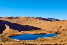 China, Inner Mongolia, Badain Jaran Desert, Gobi Desert-Tuul And Bruno Morandi-Stretched Canvas