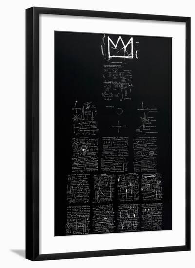 Tuxedo, 1982-83-Jean-Michel Basquiat-Framed Giclee Print