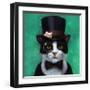 Tuxedo Cat-Lucia Heffernan-Framed Art Print