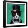 Tuxedo Cat-Lucia Heffernan-Framed Art Print