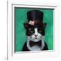 Tuxedo Cat-Lucia Heffernan-Framed Art Print