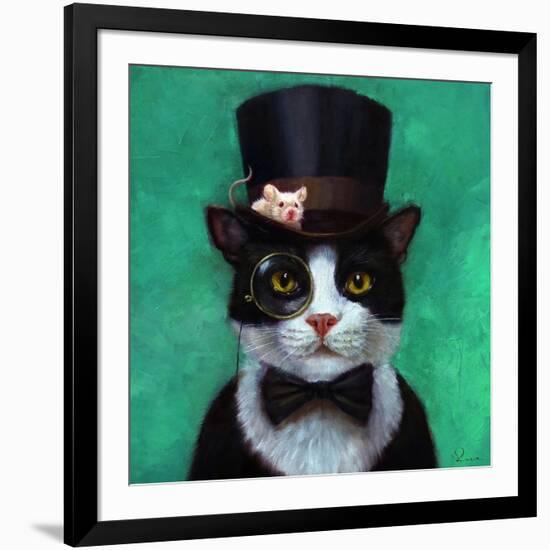 Tuxedo Cat-Lucia Heffernan-Framed Art Print