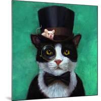 Tuxedo Cat-Lucia Heffernan-Mounted Art Print