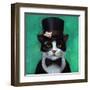 Tuxedo Cat-Lucia Heffernan-Framed Art Print