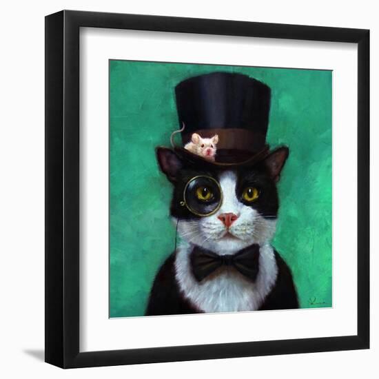 Tuxedo Cat-Lucia Heffernan-Framed Art Print