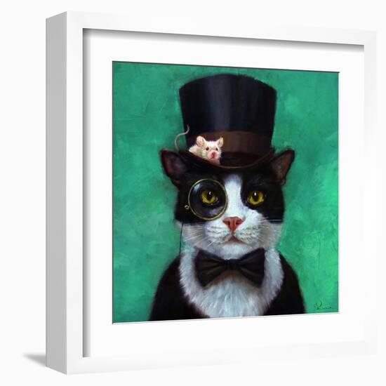 Tuxedo Cat-Lucia Heffernan-Framed Art Print