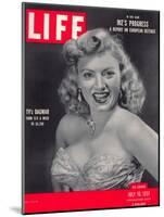 TV actress Dagmar, Virginia Ruth Egnor, July 16, 1951-Alfred Eisenstaedt-Mounted Photographic Print